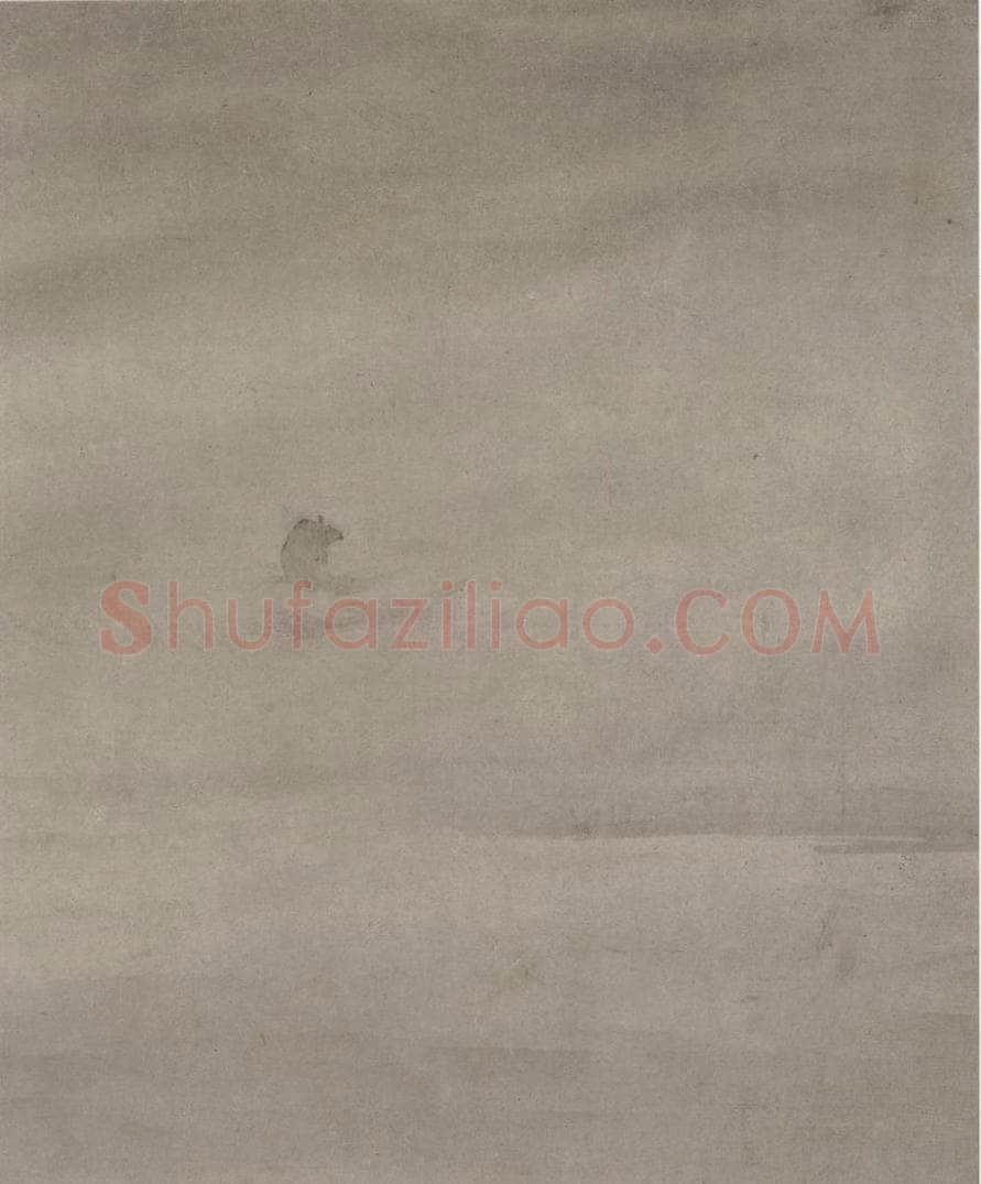 宋 牧溪 《远浦归帆图》 书画作品