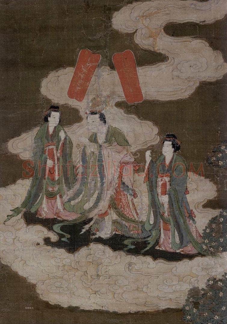 宋 陆信忠 《佛涅槃图》 书画作品