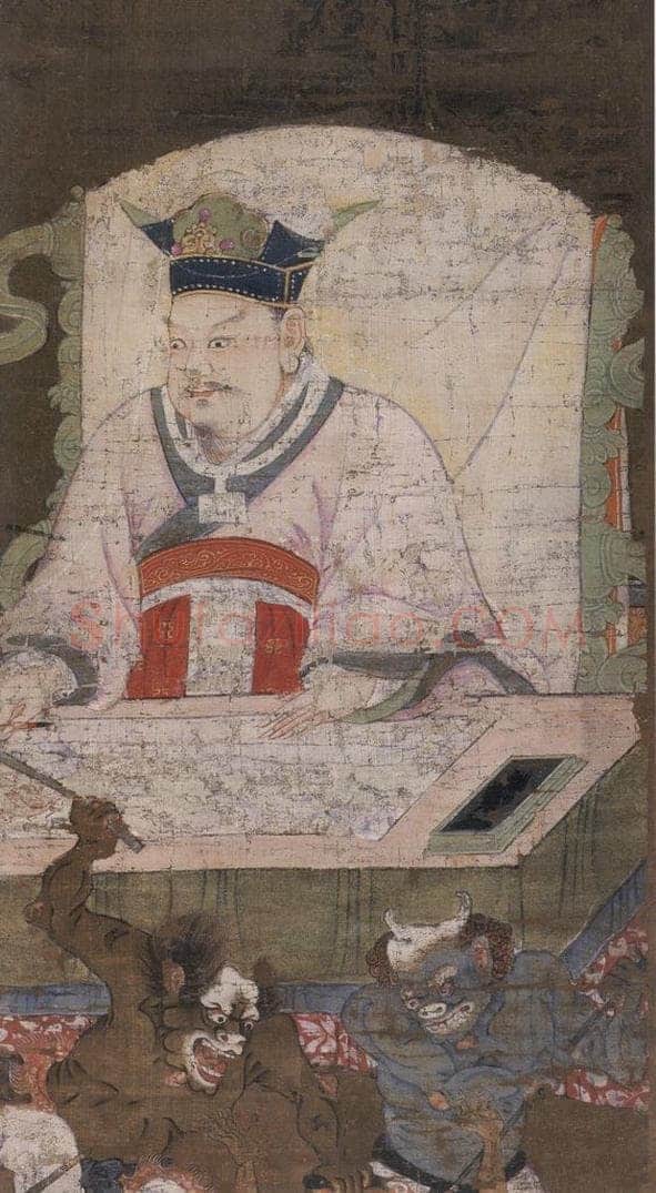 宋 陆信忠 《都市王》 书画作品