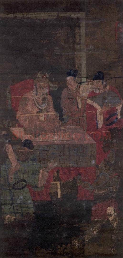 宋 佚名 《都市王》 书画作品