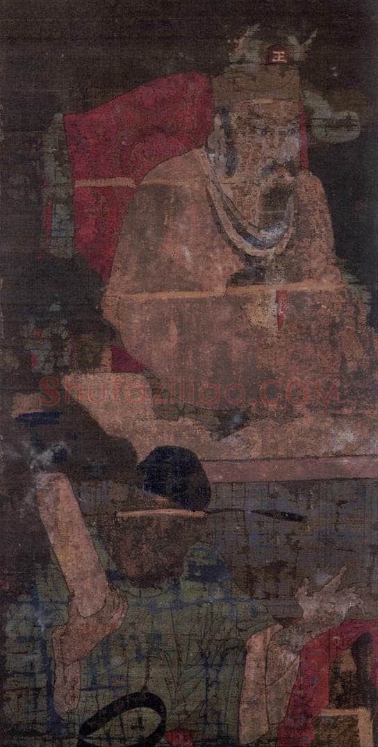 宋 佚名 《都市王》 书画作品
