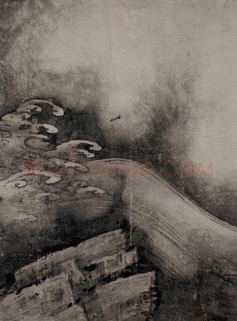 宋 陈容 《五龙图》 书画作品