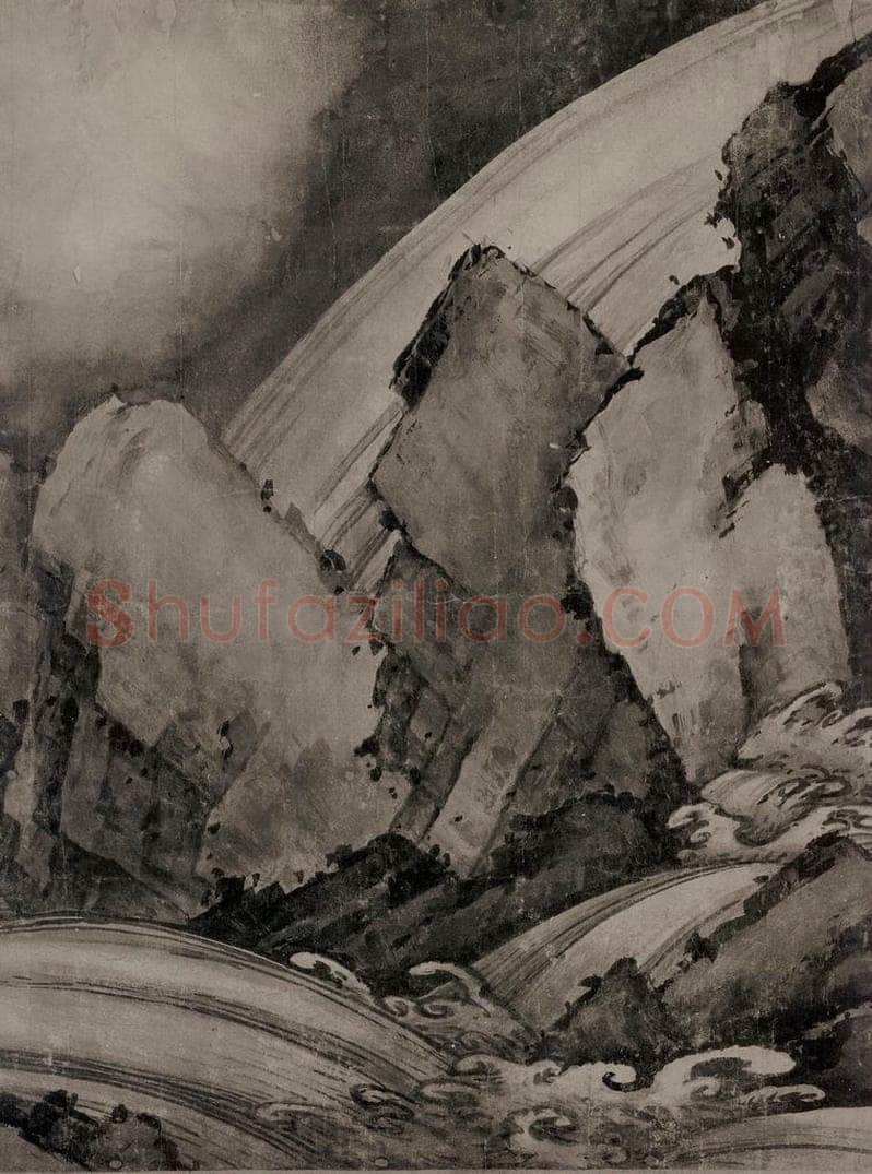 宋 陈容 《五龙图》 书画作品