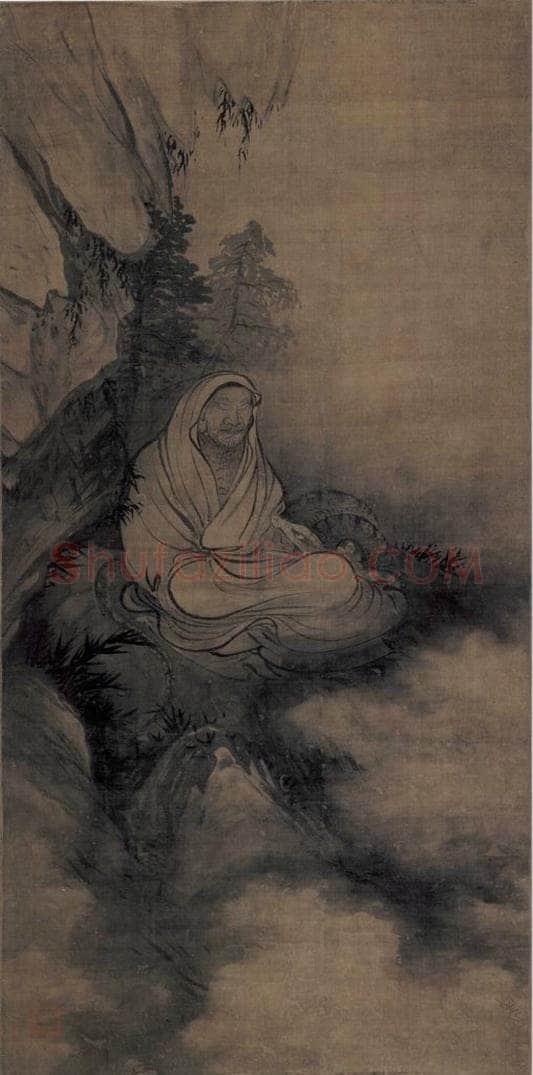 宋 牧溪 《罗汉图》 书画作品