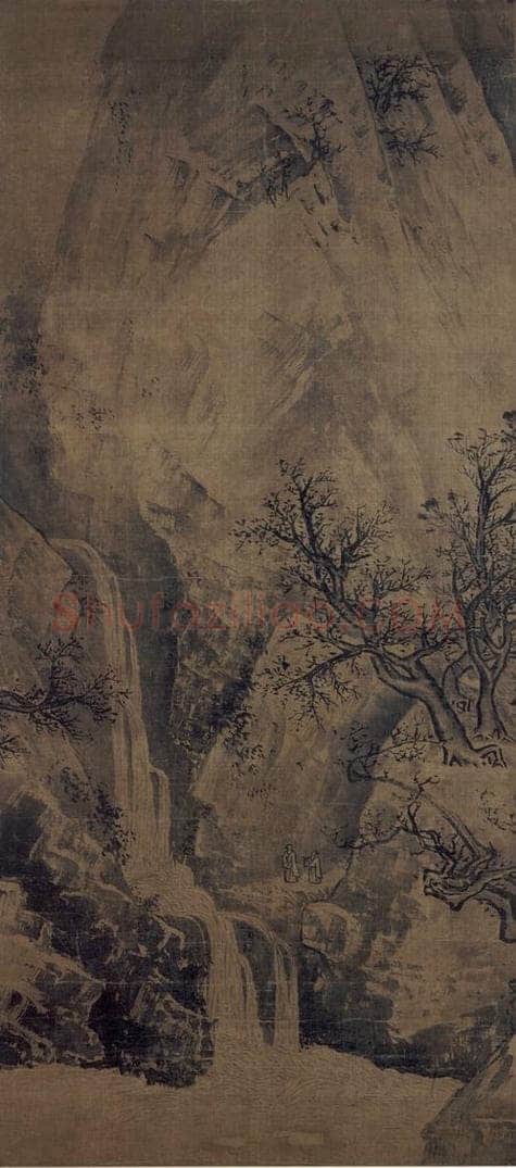 宋 李唐(传) 《山水图》(二) 书画作品