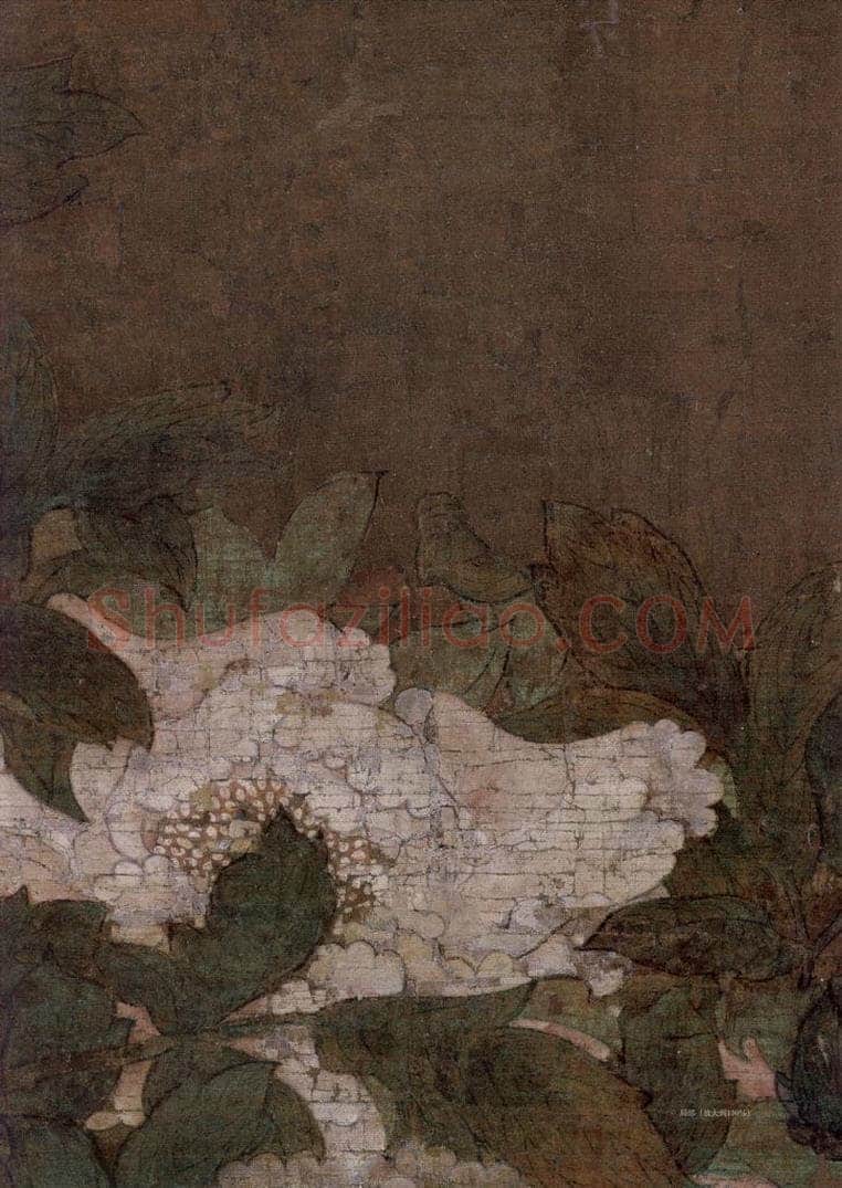 宋 佚名 《牡丹图》 书画作品