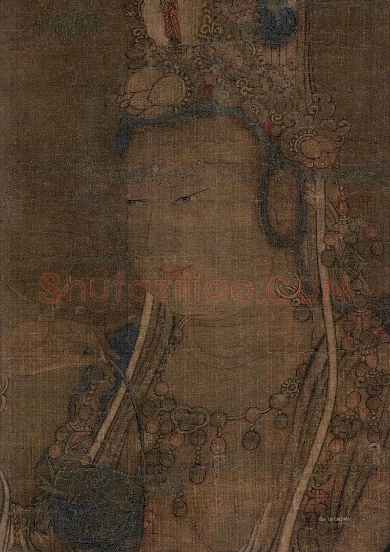 宋 普悦 《大悲观音菩萨图》 书画作品