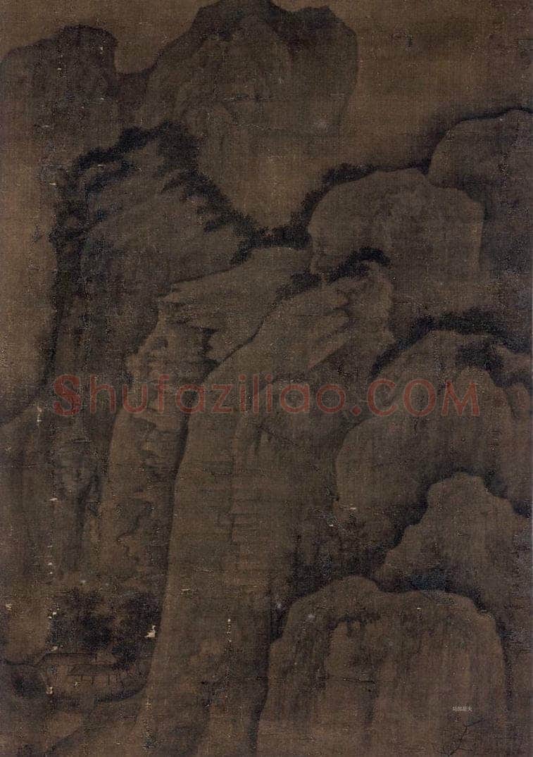 宋 佚名 《秋江渔艇图》 书画作品