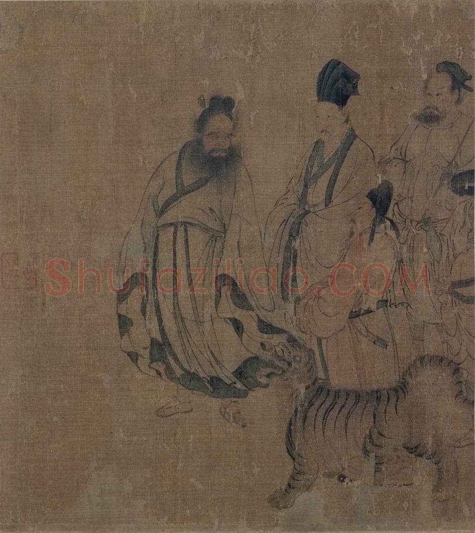 宋 佚名 《護法天王图》 书画作品