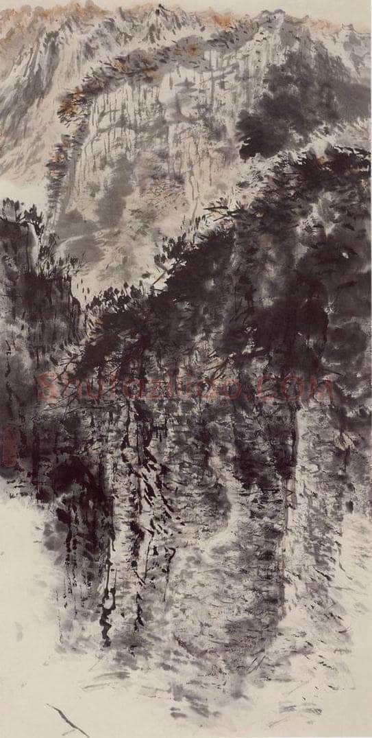1956年 蔡鹤洲 《仰止》 书画作品