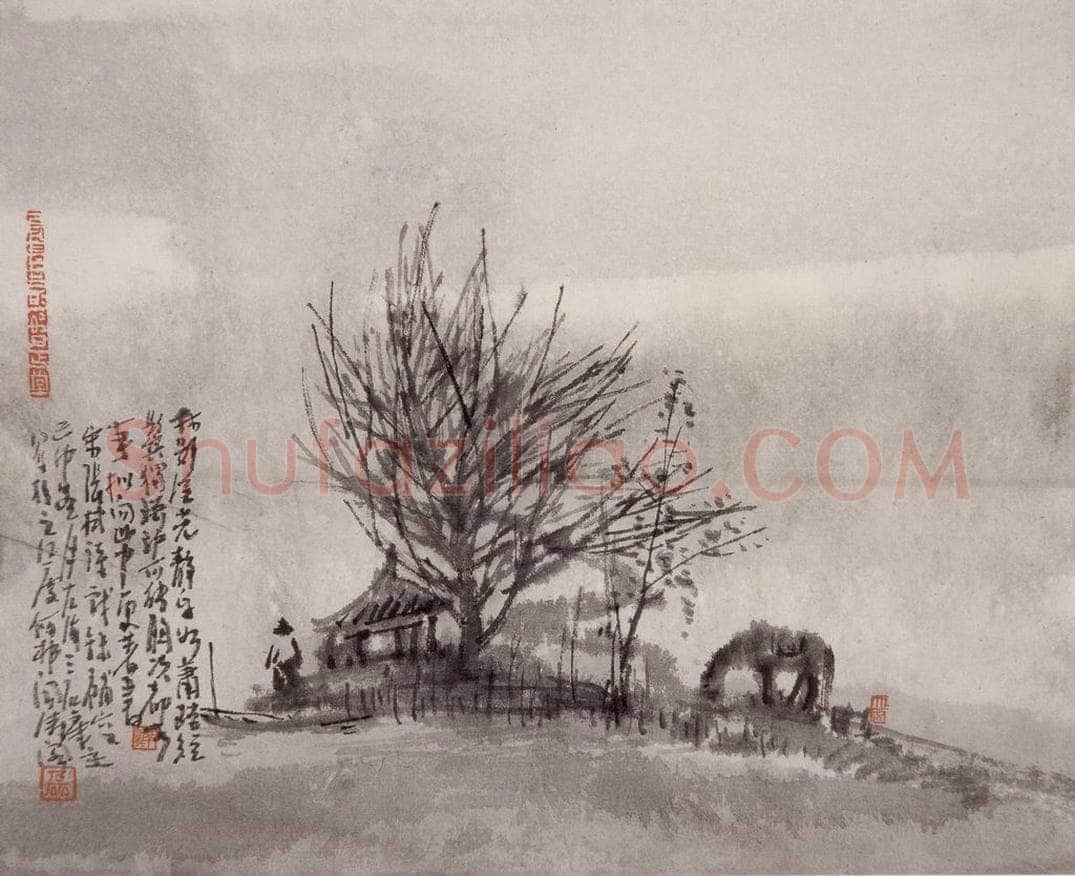 1999年 曾宓 《山水册页》 书画作品