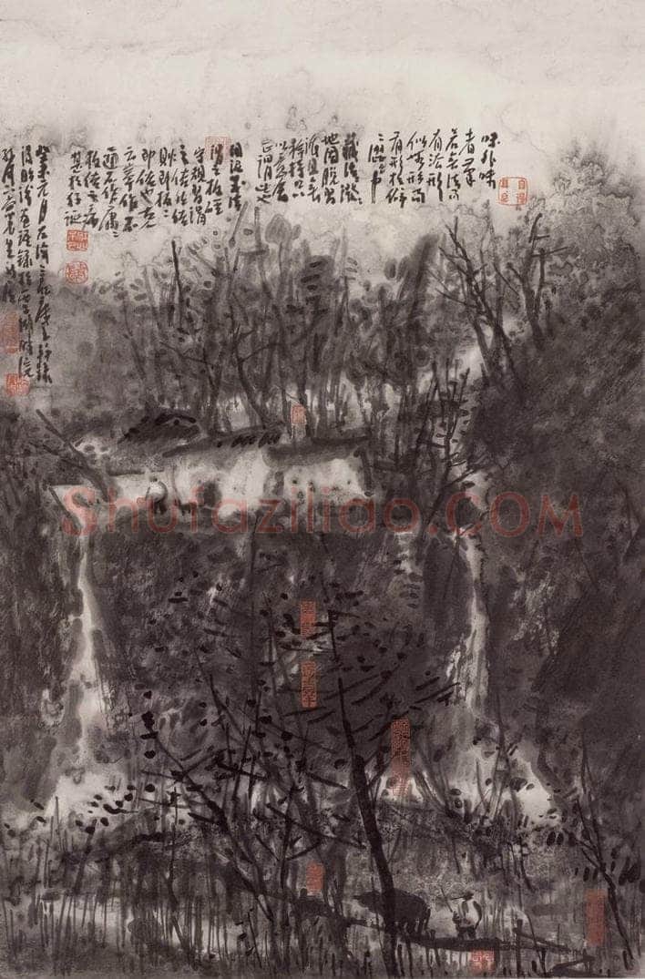 2003年 曾宓 《溪山牧归》 书画作品