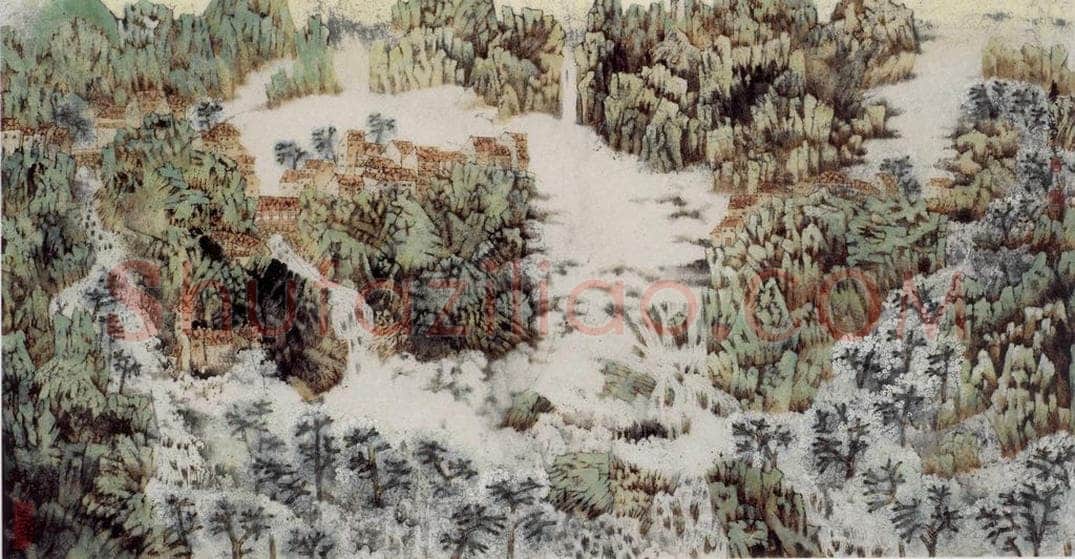 1998年 卓鹤君 《春》 书画作品