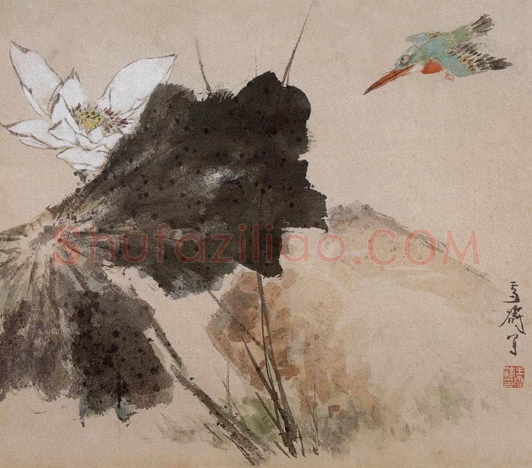 1964年 王雪涛 《花鸟册页十开》 书画作品