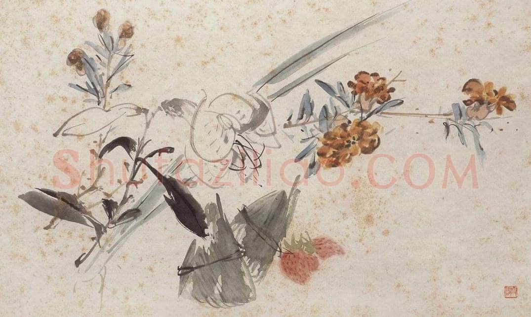 1933年 王雪涛 《雪涛墨妙册页》 书画作品