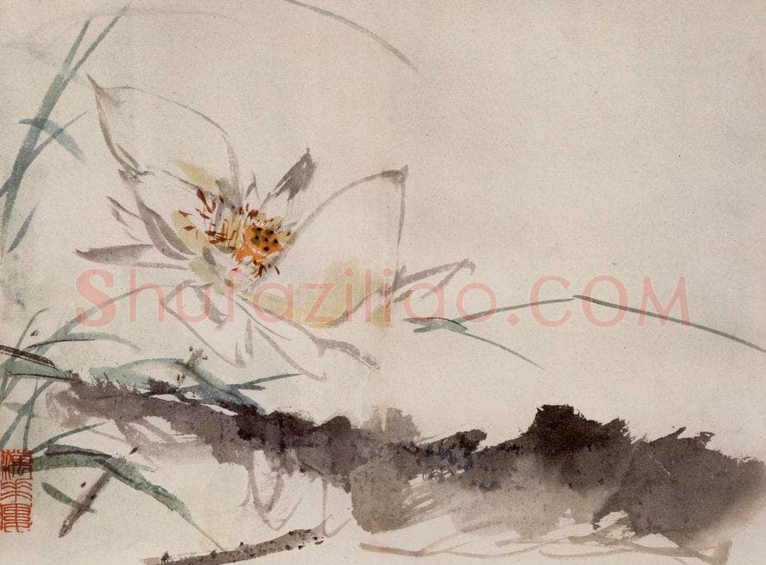 约1962年 王雪涛 《花卉册页》 书画作品