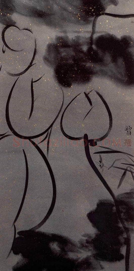 2007年 杨福音 《纳凉图》 书画作品