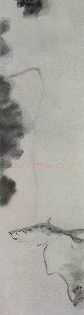 2007年 杨福音 《清静》 书画作品