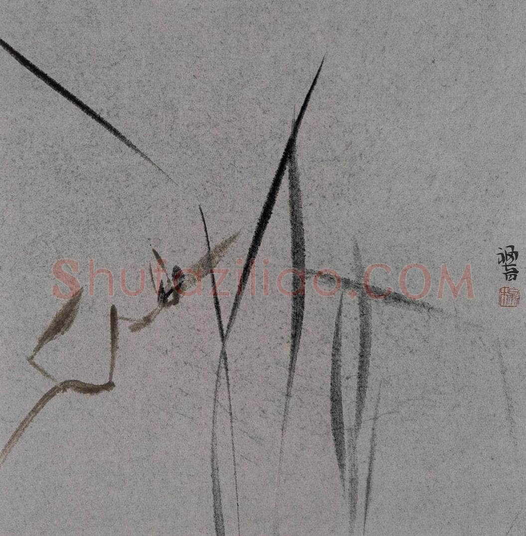 2007年 杨福音 《兰花册页》 书画作品