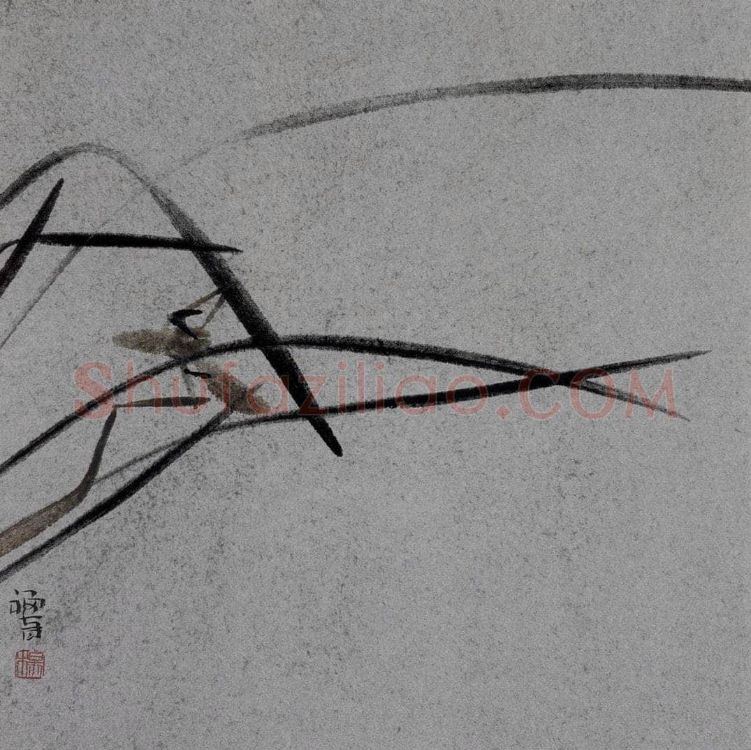 2007年 杨福音 《兰花册页》 书画作品