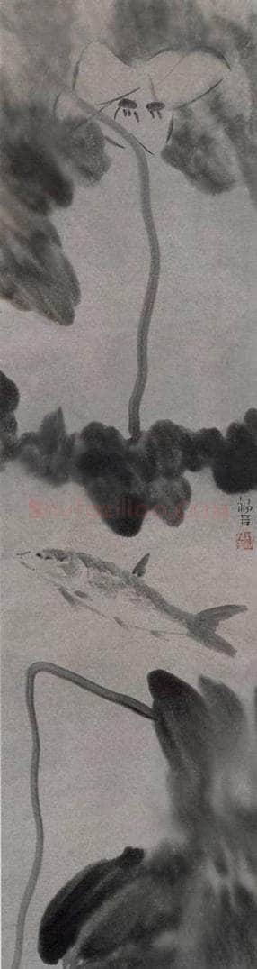 2007年 杨福音 《荷风清梦》 书画作品