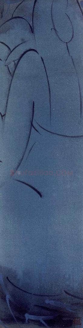 2003年 杨福音 《怀着之一》 书画作品