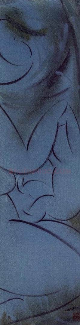 2003年 杨福音 《怀着之三》 书画作品
