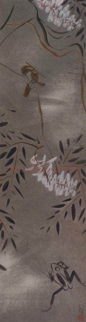2005年 杨福音 《藤荫之一》 书画作品