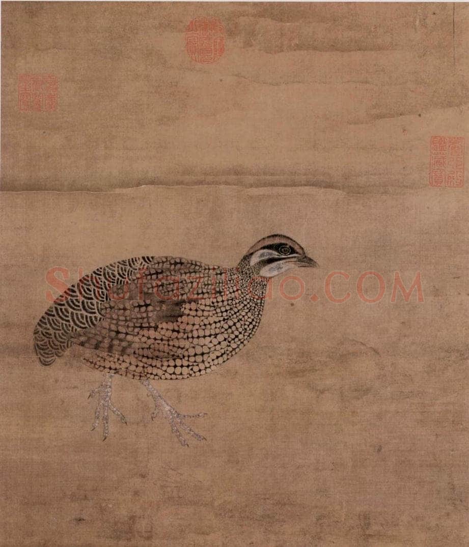  佚名 《灵鸟图之4》 书画作品