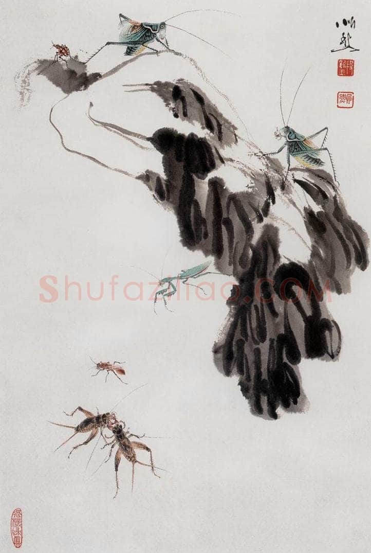 2006年 段忻然 《鸣秋》 书画作品