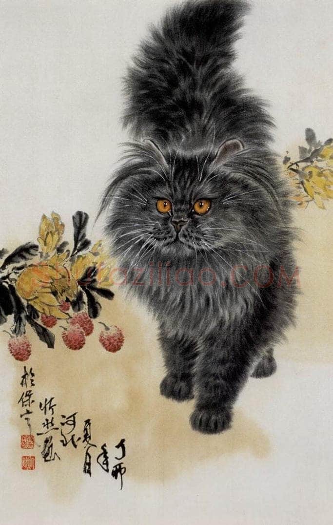 1987年 段忻然 《拂风》 书画作品