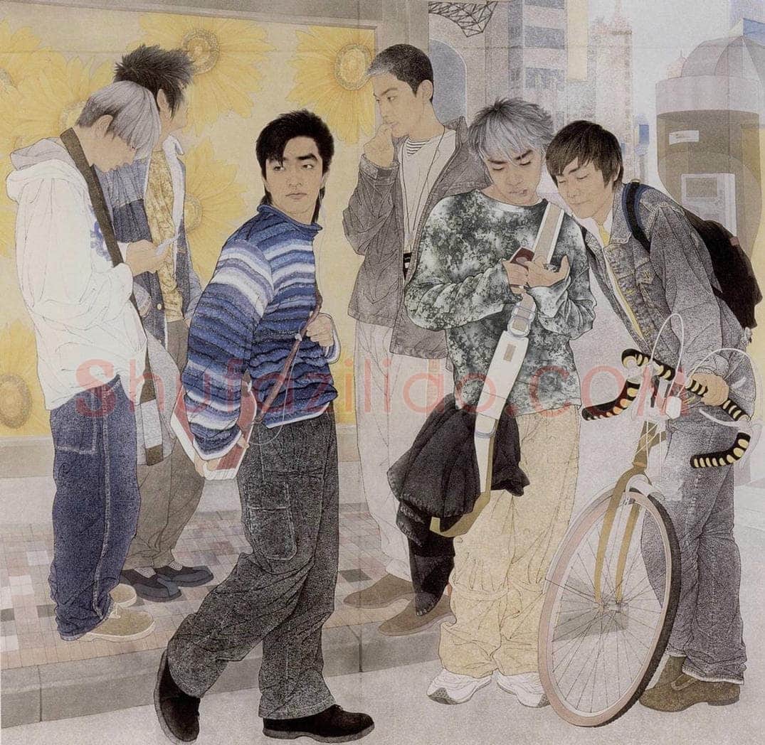 2004年 王冠军 《联通无限》 书画作品