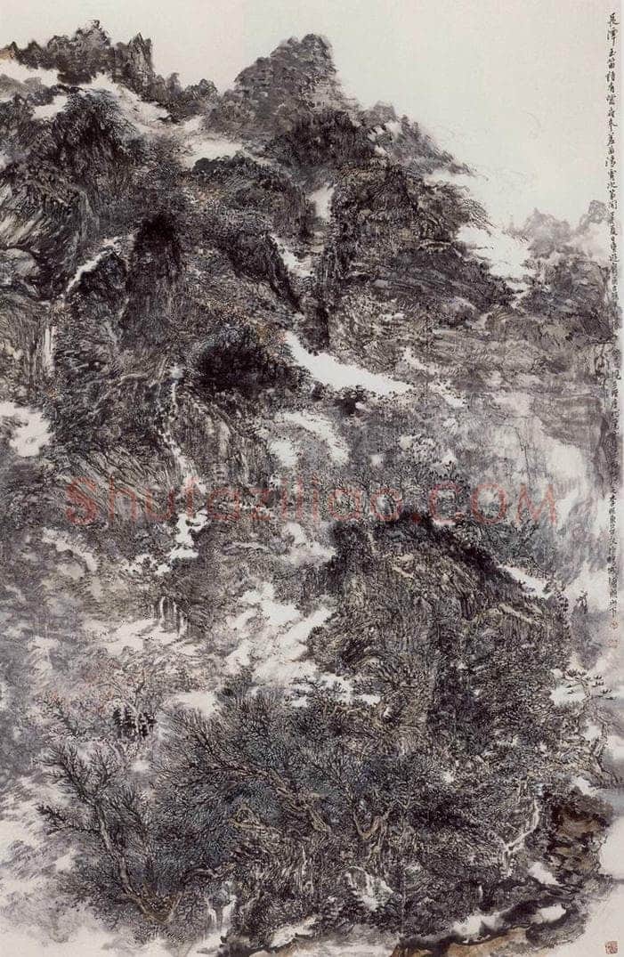 2007年 李照东 《长潭玉笛》 书画作品