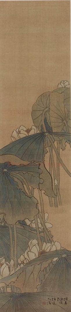 任伯年 《花卉四条屏》 书画作品