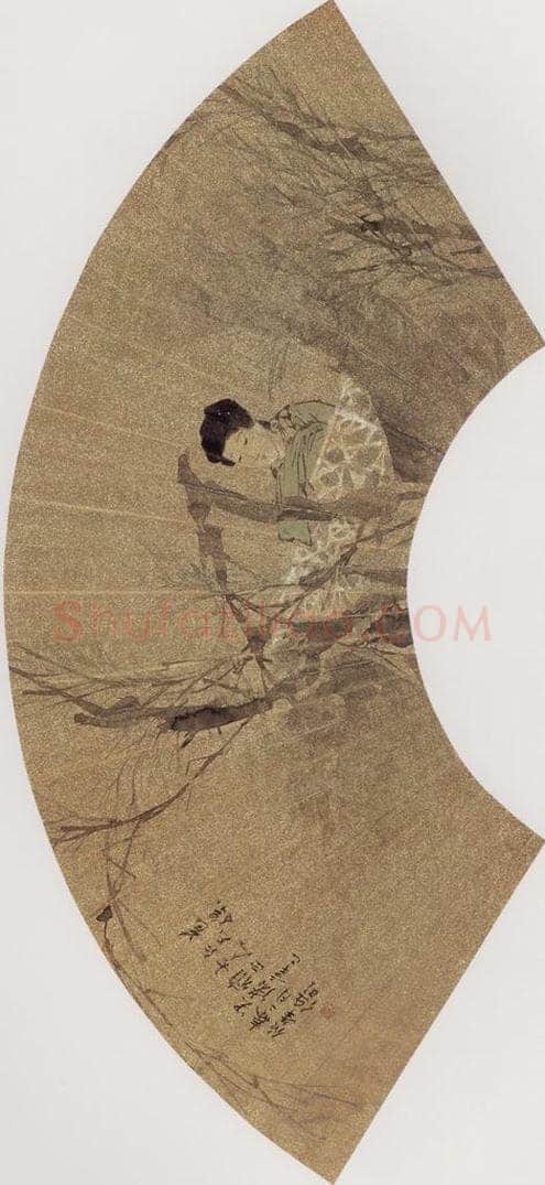 1881年 任伯年 《集锦册四》 书画作品