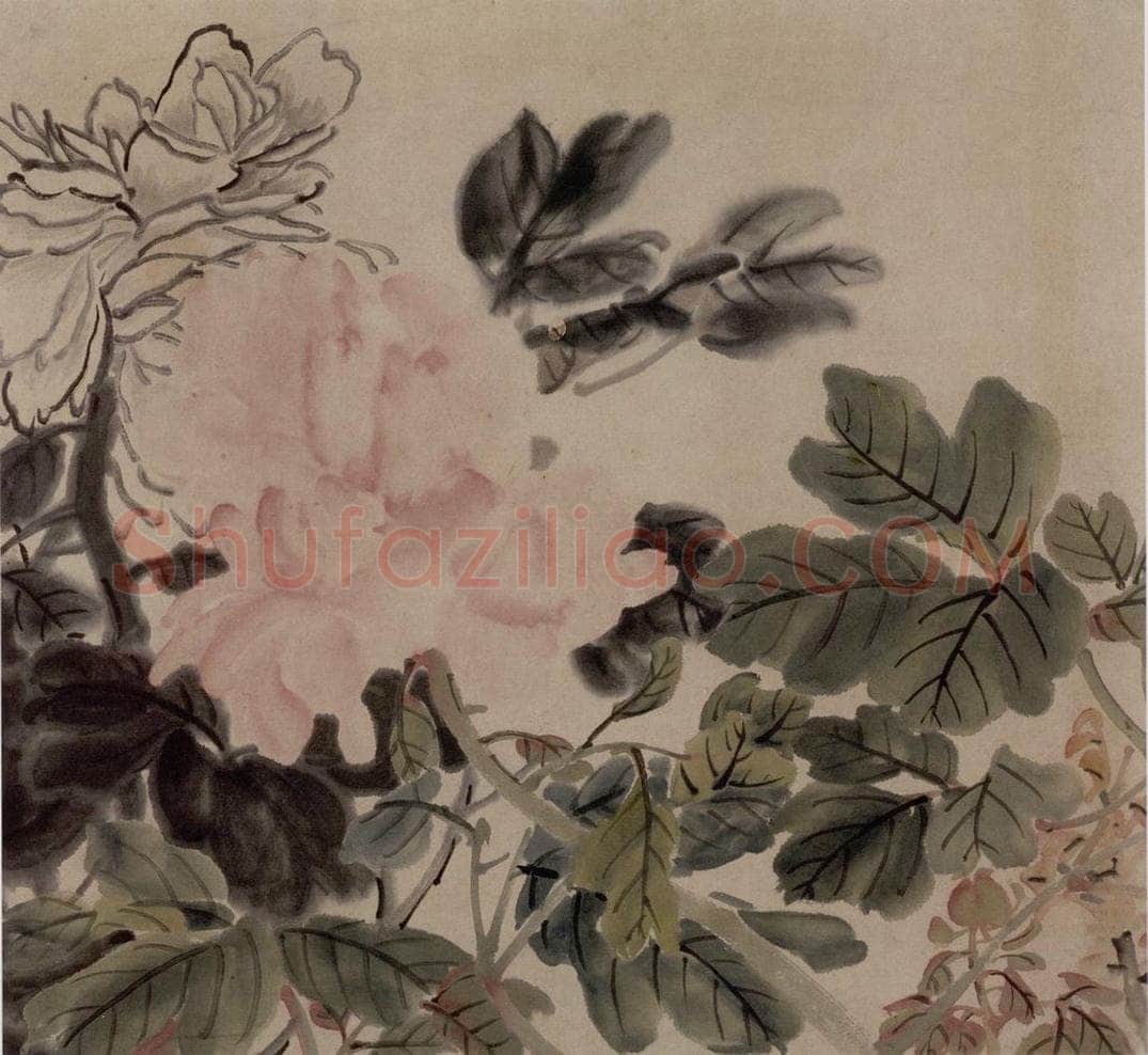 1866年 任伯年 《丙寅花卉册》 书画作品