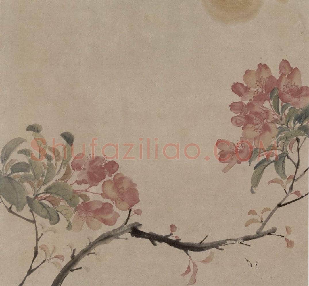 1866年 任伯年 《丙寅花卉册》 书画作品