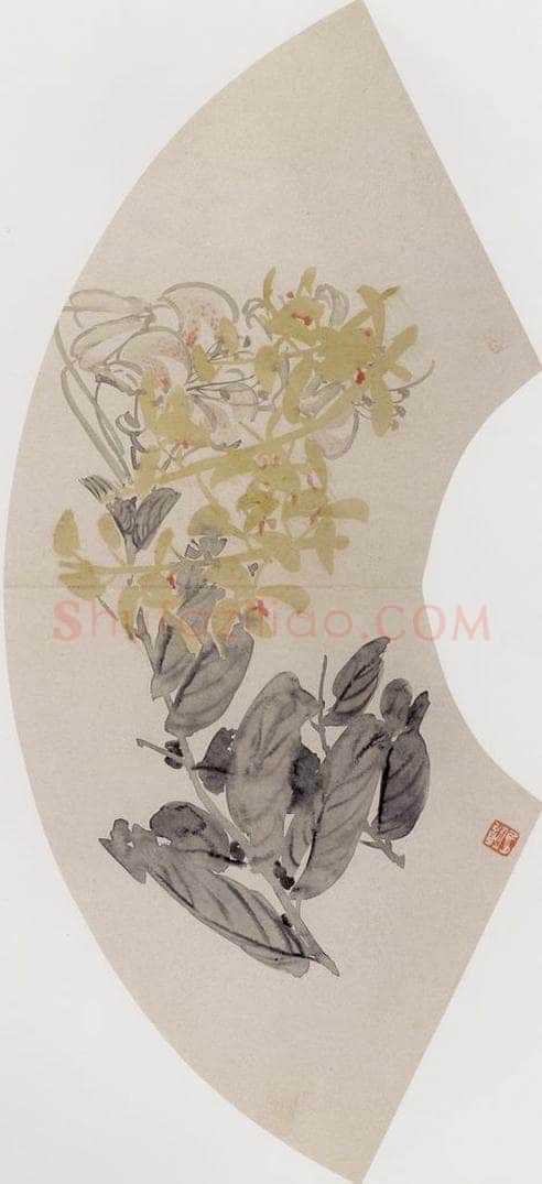 1867年 任伯年 《花卉图册 十二开》 书画作品