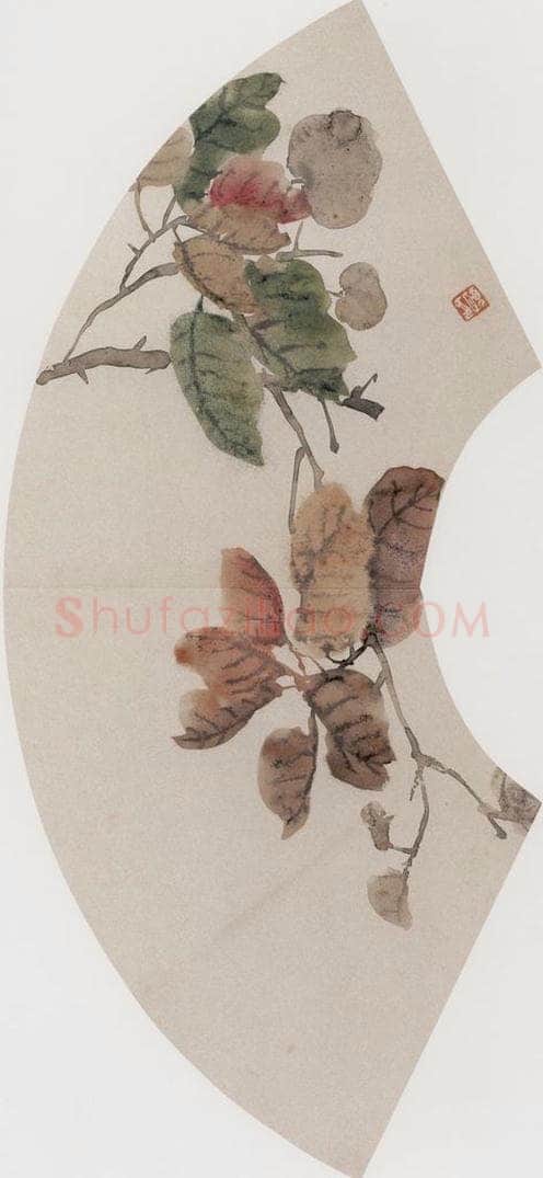 1867年 任伯年 《花卉图册 十二开》 书画作品