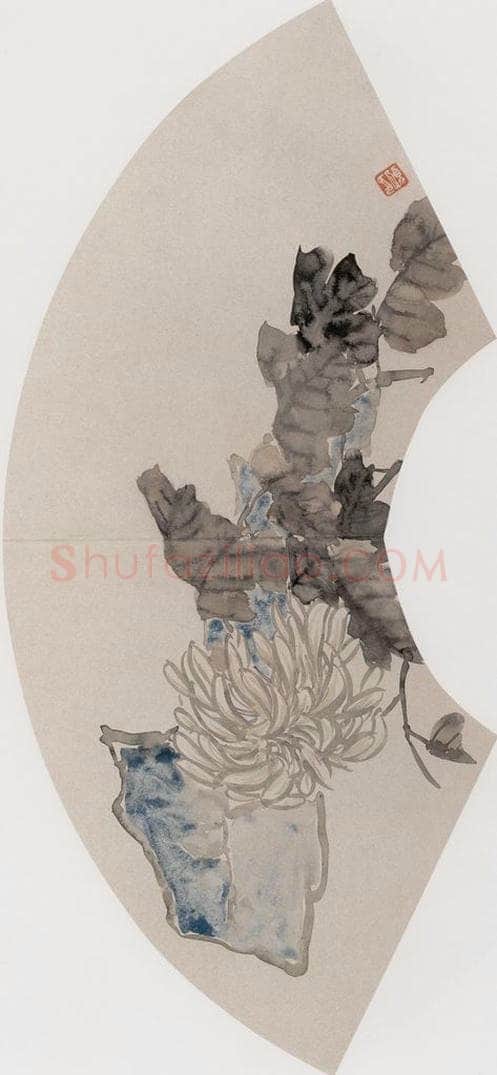 1867年 任伯年 《花卉图册 十二开》 书画作品
