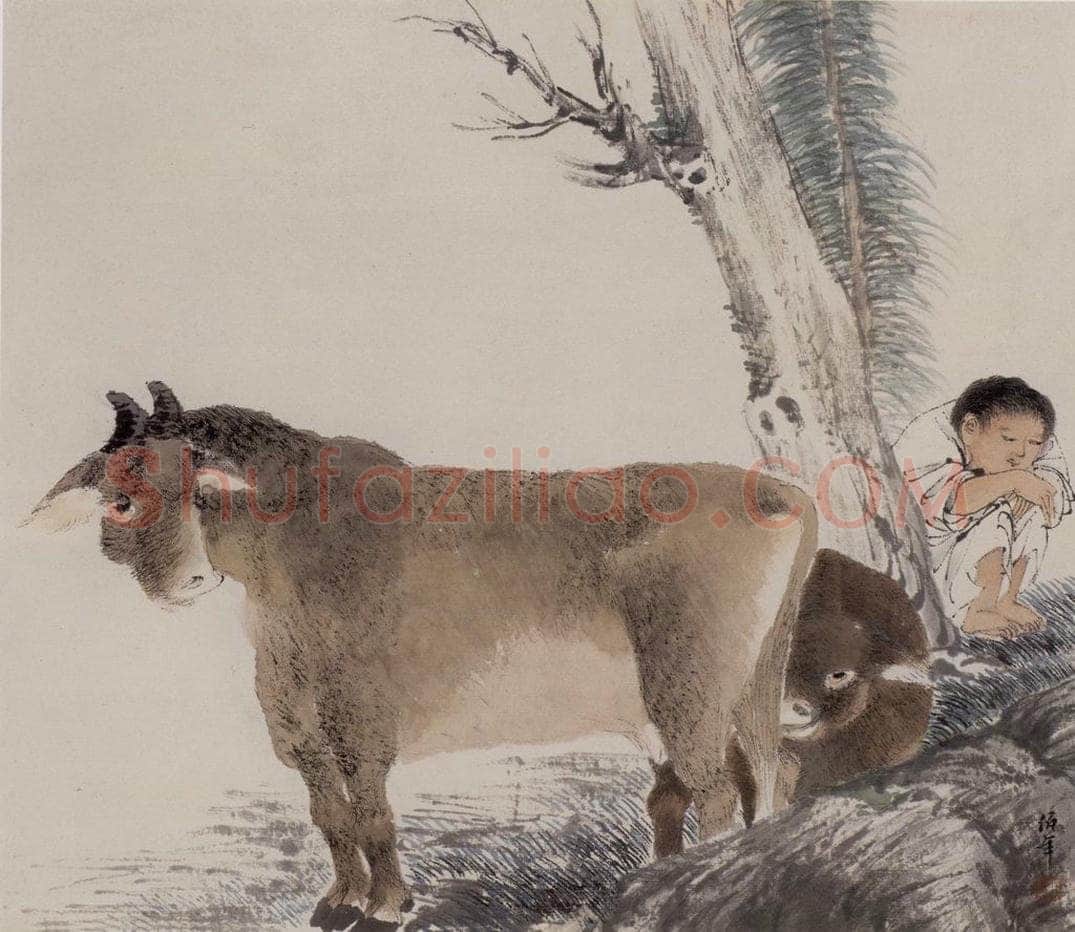 1882年 任伯年 《花鸟人物图册十二开》 书画作品