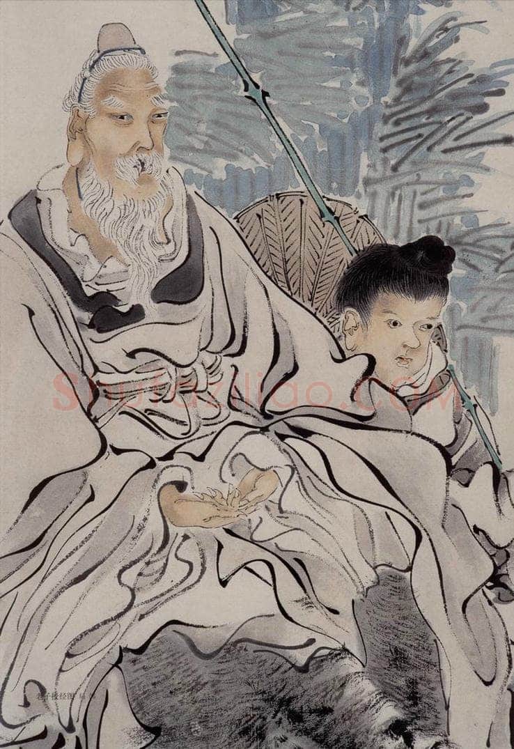 约19世纪70年代中期 任伯年 《人物四条屏》 书画作品