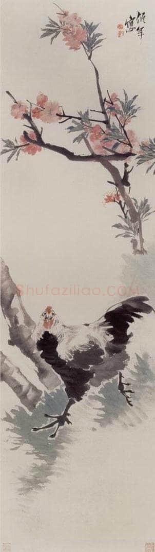 清 任伯年 《杂画四屏》 书画作品