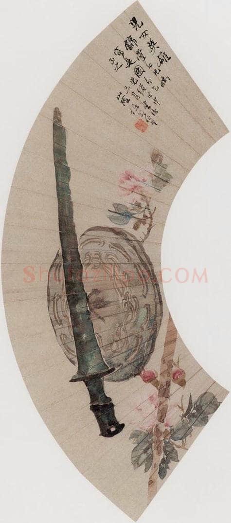 1884年 任伯年 《杂画册十二开》 书画作品