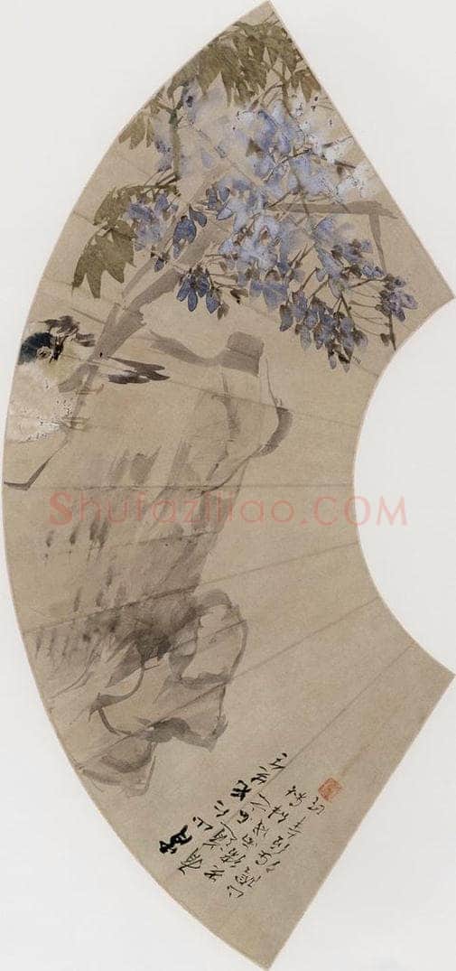 1886年 任伯年 《杂画册十二开》 书画作品