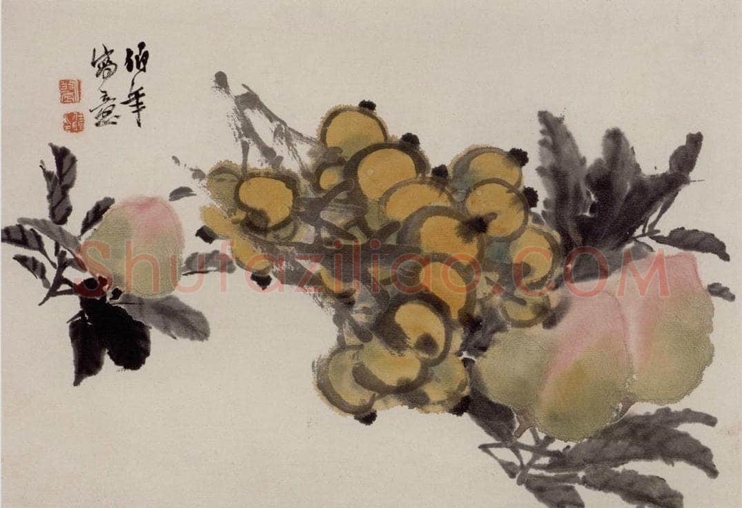 清 任伯年 《杂画册十六开》 书画作品