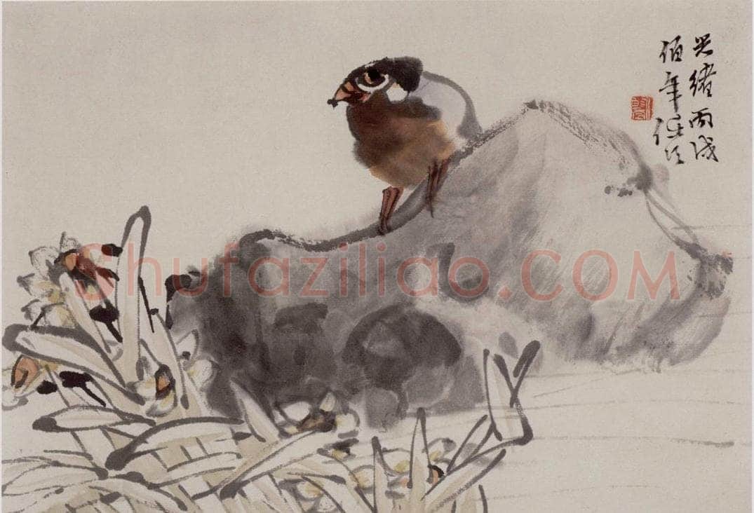 清 任伯年 《杂画册十六开》 书画作品
