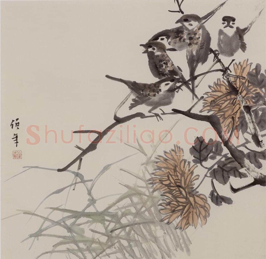 清 任伯年 《杂画册十六开》 书画作品