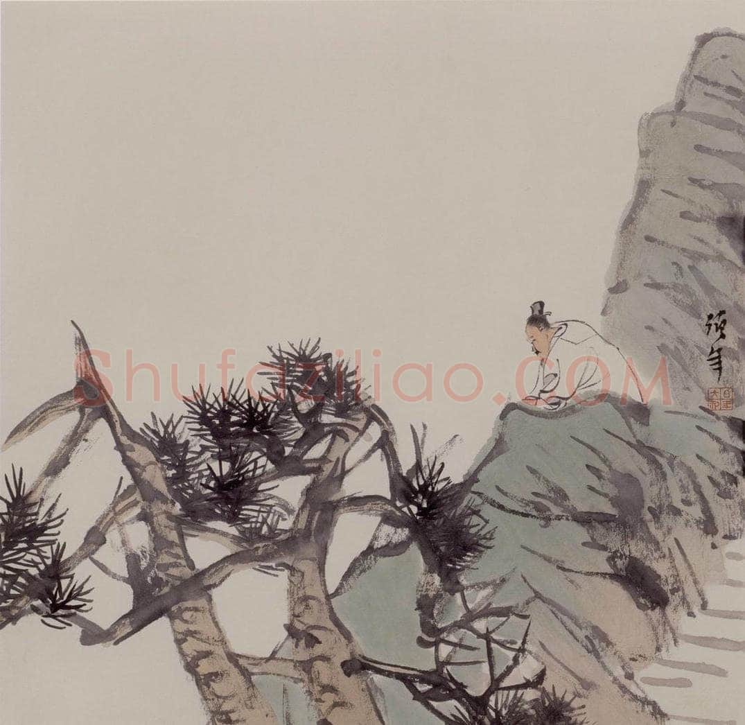 清 任伯年 《杂画册十六开》 书画作品