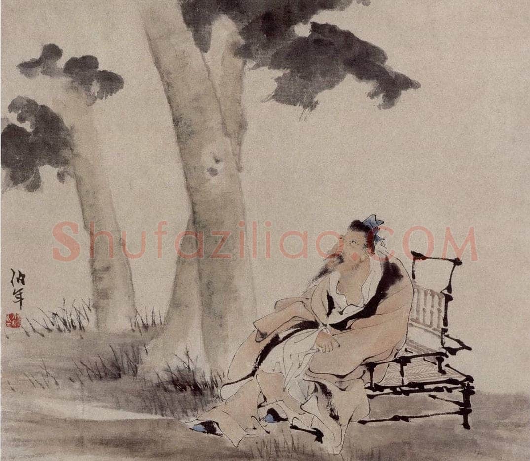 清 任伯年 《人物仕女册八开》 书画作品